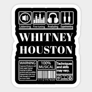 Whitney Sticker